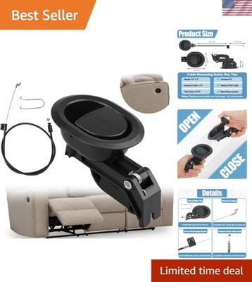 Quick Install Recliner Pull Cable Handle - Durable & Compatible with Most Sofas