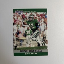 1990 Pro Set - Randall Cunningham #247 NFL Philadelphia Eagles Vintage Card