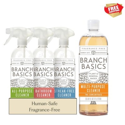 Ultimate Eco-Friendly Cleaning Solution: Concentrate Kit with Reusable Bottles