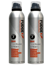 2 x Fudge Finish Texture Spray 250ml | Lightweight Hold & Natural Volume