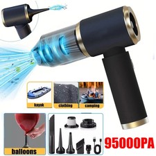 4 In 1 Wireless Car Vacuum Cleaner Household 95000Pa Strong Suction Mini Cleaner