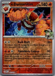 N's Darmanitan 027/159 Journey Together Reverse Holo Uncommon