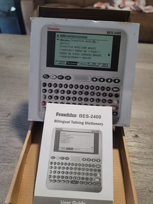 English Dictionary Language Translator Franklin MES-2400 Digital - Main Image