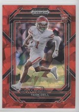 2023 Panini Prizm Draft Picks Red Ice Prizm Tank Dell #148 0az0