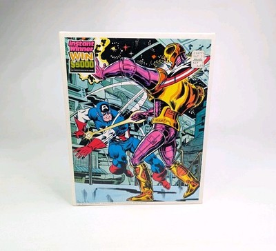 Vintage Marvel Captain America 1981 Whitman 100 Piece Puzzle - NEW SEALED!!