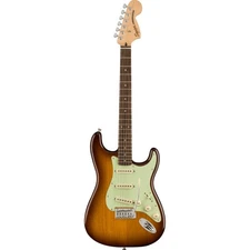 Squier Affinity Series Stratocaster Electric Guitar, Honey Burst