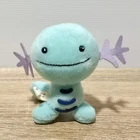 Pokemon Wooper Bandai Mini Plush Toy 4"H Vintage Japan 2000