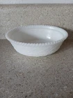 Vintage Westmoreland Milk Glass Small Hen On Nest Bottom Base ONLY