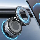 360° Adjustable Magnetic Vacuum Suction Cup Car Phone Holder Mount for MagSafe