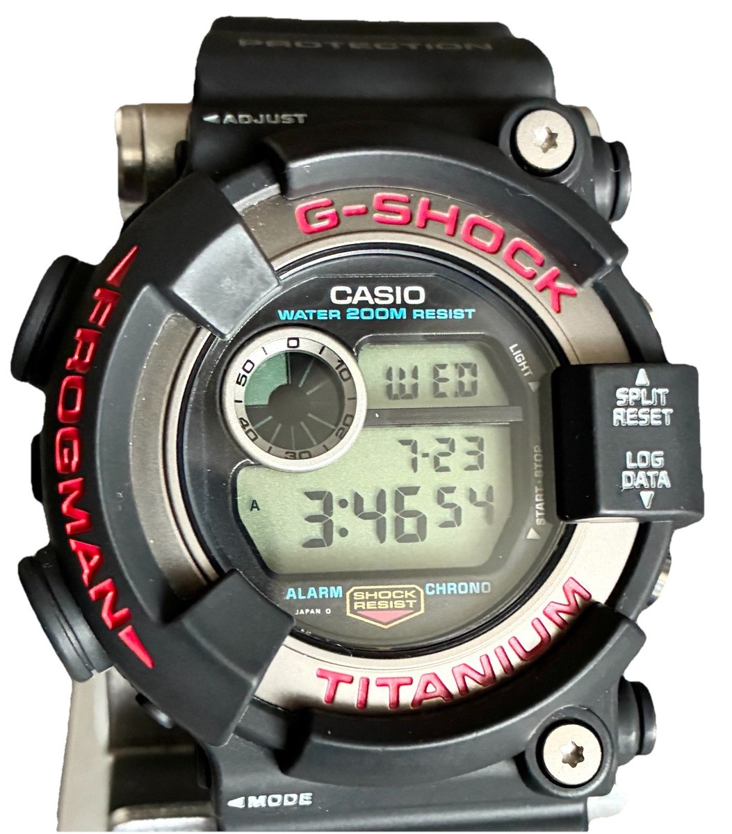 CASIO G-SHOCK FROGMAN DW-8200-1A Digital Men's From Japan | eBay
