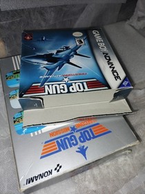Top Gun Lot Of 3 (Nintendo, NES, GBA) & Top Gun 2 Second Mission & Top Gun GBA.