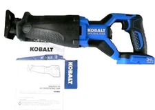 Kobalt 24V Max Brushless Reciprocating Saw Tool KRS224B-03 BRAND NEW