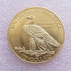 Antique Liberty Indian Head Ten Dollar Coin - Uncirculated Morgan Silver Dollar