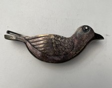 Vintage Barware Bird Press Juicer Squeezer Silver Plate Art Deco
