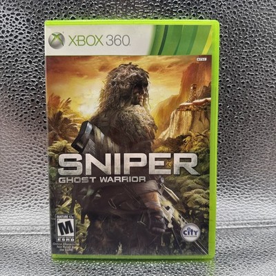 Sniper: Ghost Warrior (Xbox 360, 2010) Complete Tested Working  RESURFACED