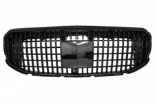 K&uuml;hlergrill f&uuml;r Mercedes GLS SUV X167 2019-2023 Griile M-Design Gl&auml;nzend schwarz