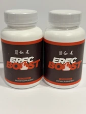 2 Pack Erec Boost Pills Erec Booster Max Strength Supplement 60 Caps Exp 12/2026