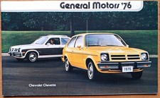 GM Automobiles * 1976 Original Sales Brochure * VG * FREE SHIPPING