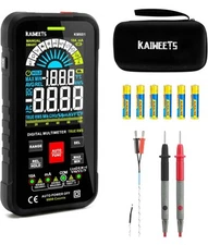 KM601 Digital Multimeter Voltmeter Smart Electrical Tester Measures Voltage