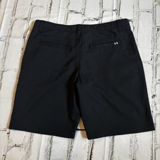 Boys Under Armour Golf Performance Shorts 8.5" Black sz YXL