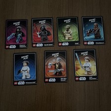 Lego Star Wars Smart Play Card Lote de 7 - Darth Vader, Leia, Yoda, Obi-Wan