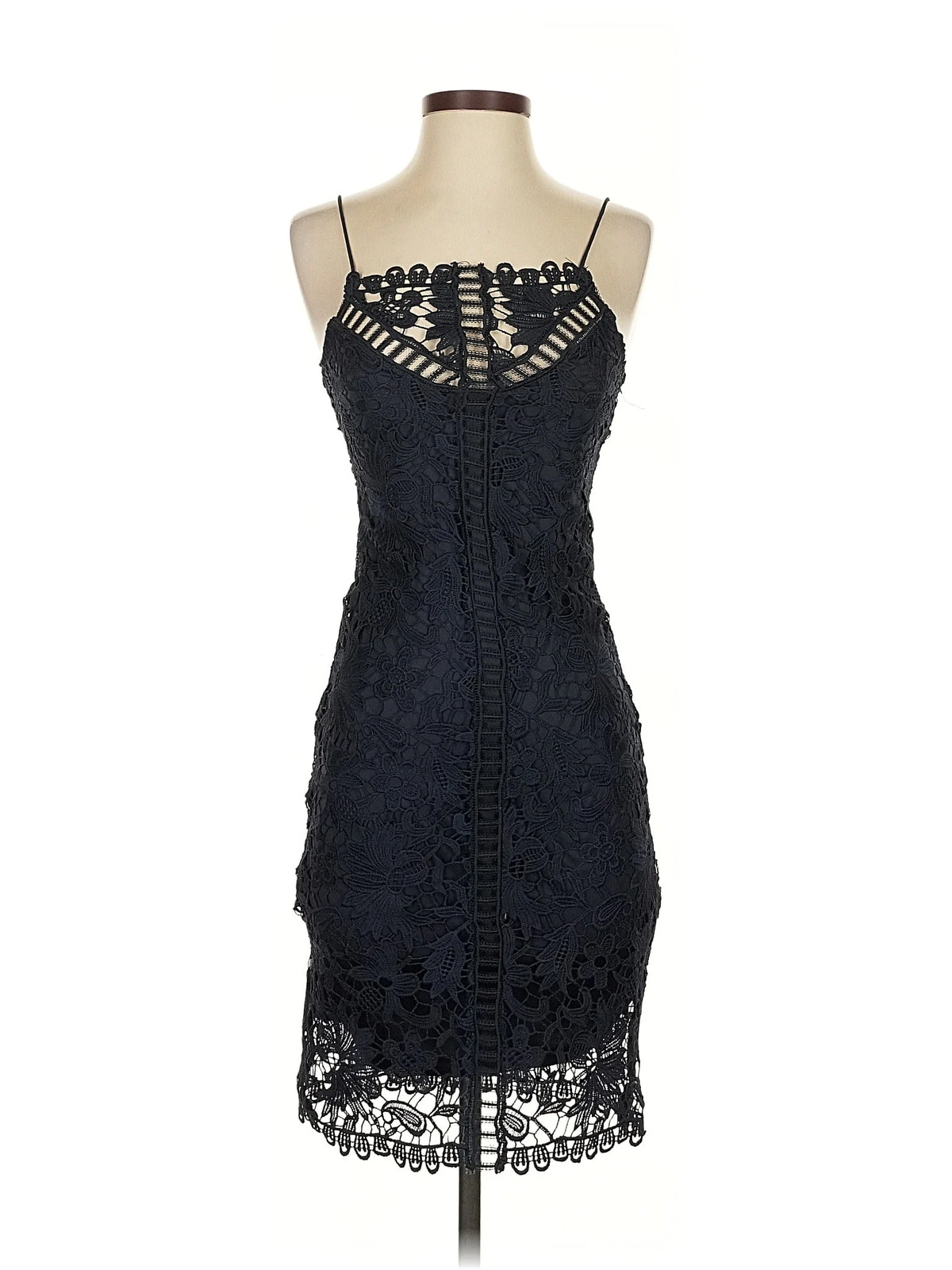 Mango Women Black Cocktail Dress 2