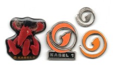 📺Pin-Konvolut 4 Kult TV Fernsehen Retro Pins Kabel1 Geh aufs Ganze Zonk Ratte📻