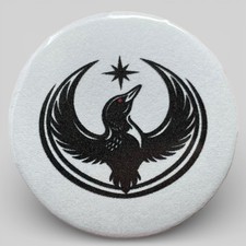 Minnesota Rebel Loon Pin Button Abolish ICE Resistance Protest Handmade 1.25  