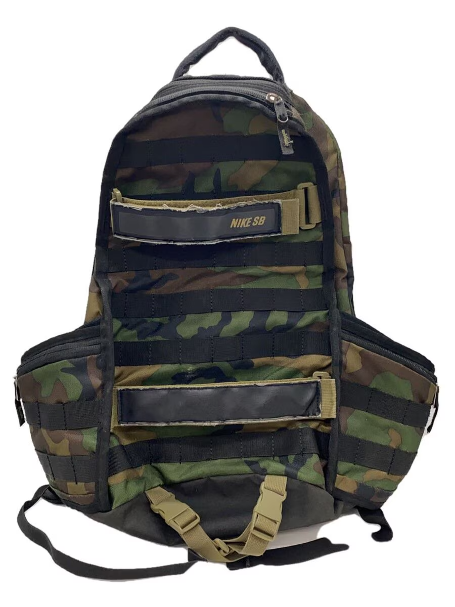 NIKE SB Backpack Polyester KHK Camouflage Backpack RPM BA5131