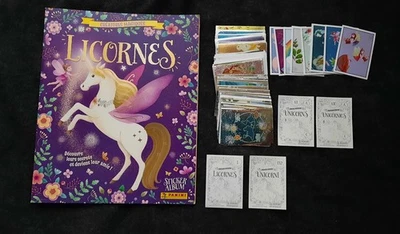 LICORNES 2 - PANINI 2024 - ALBUM COMPLET IMAGES NON COLLEES - - Photo 1/4