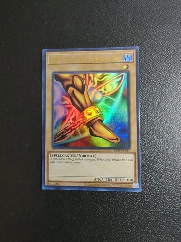 Yu-gi-oh! Left Leg of the Forbidden One LOB-EN121 25th Anniversary