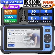 Car Full Systems OBD2 Scanner ABS SRS Diagnositc Tool with 20+ Reset AI Services