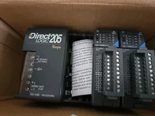 PLC Koyo DirectLogic 205 D2-03B with  2  D2-16ND3-2 Modules NEW FREE SHIPPING 