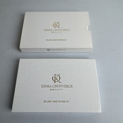 Kenia Ontiveros Beauty: Blush and Shine Kit 6-Shades Highlight & Blush NIB
