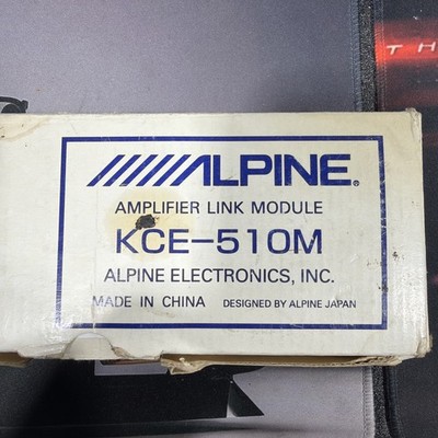 KCE-510M Alpine Amplifier Link module