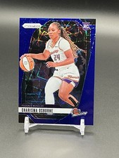 2024 Panini Prizm WNBA #65 Charisma Osborne - Blue Velocity RC