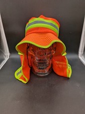 High Visibility Reflective Bucket Boonie Neon Orange Work Crew Hat Construction