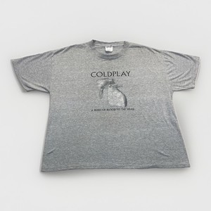 【COLDPLAY】2002年 ツアーTシャツ M グレー／MT27 Coldplay Tshirt | eBay