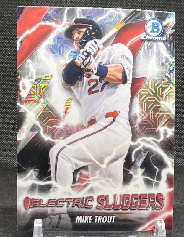 2026 Bowman Chrome Mike Trout Electric Sluggers Mega Mojo ES-25