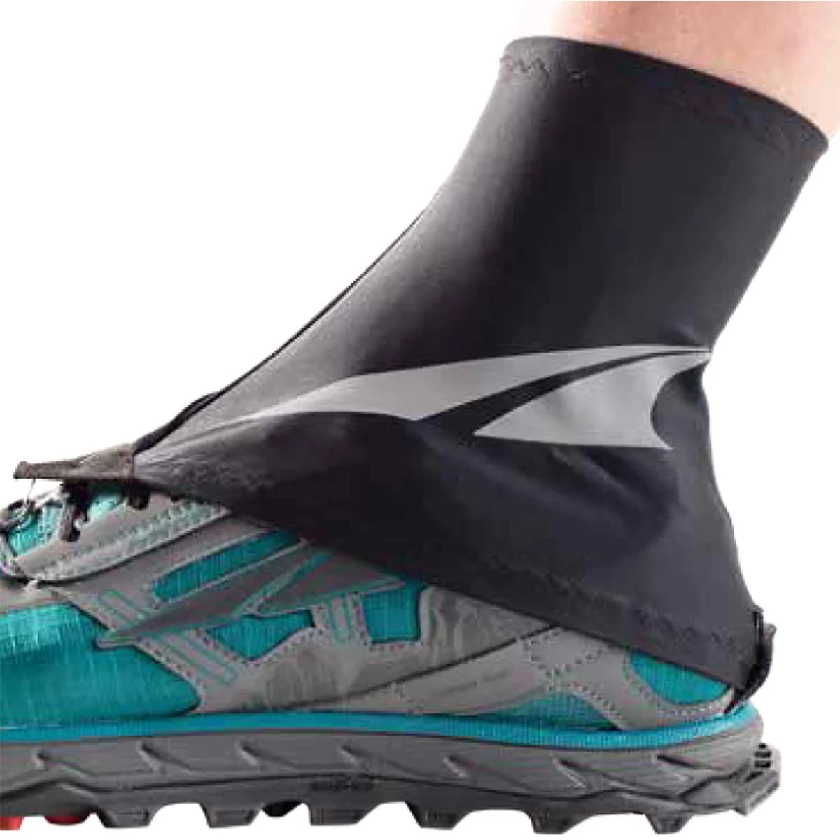 ALTRA Unisex Trail Gaiter, Black/Gray, Large/X-Large