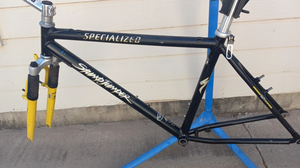 Vintage Specialized Stumpjumper FS Mountain Bike Quadro de Substituição - Imagem 4 de 4