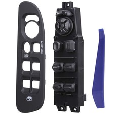 Master Power Window Switch and Bezel 56049805AB, Compatible with 2002-2009 Do...