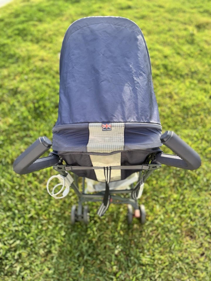 Coprigambe Cosy Toes Impermeabile Per Passeggino Maclaren – Modello Mark II Ocean Blue – Fodera In Pile Morbido, Lavabile, Si Apre A Libro - 4