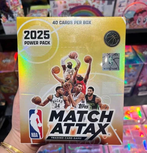 2025-26 Topps Match Attax NBA Power Pack 1 Box Cooper Flagg RC Rookie Kayou - Picture 1 of 11