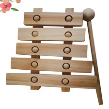 Unvollendetes Holz Xylophon Spielzeug Wiederverwendbar Zum Selbermachen Malen Handwerk für Kinder