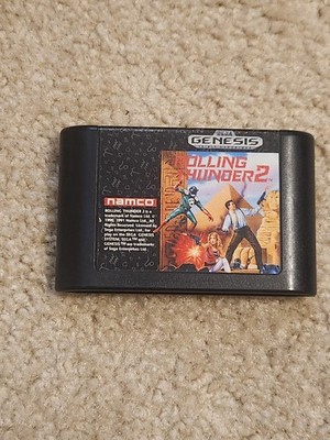 Sega Genesis Rolling Thunder 2 Cartridge