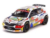 Skoda Fabia Rally2 Evo Ypres Rally 2021 - Ixo 1/43