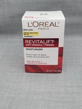 L’Oreal Revitalift Anti-Wrinkle + Firming Moisturizer SPF 25 1.7 oz NEW