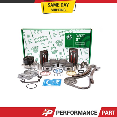 #ad Engine Rebuild Kit for 00 08 Toyota Chevrolet 1.8L DOHC 1ZZFE $400.99