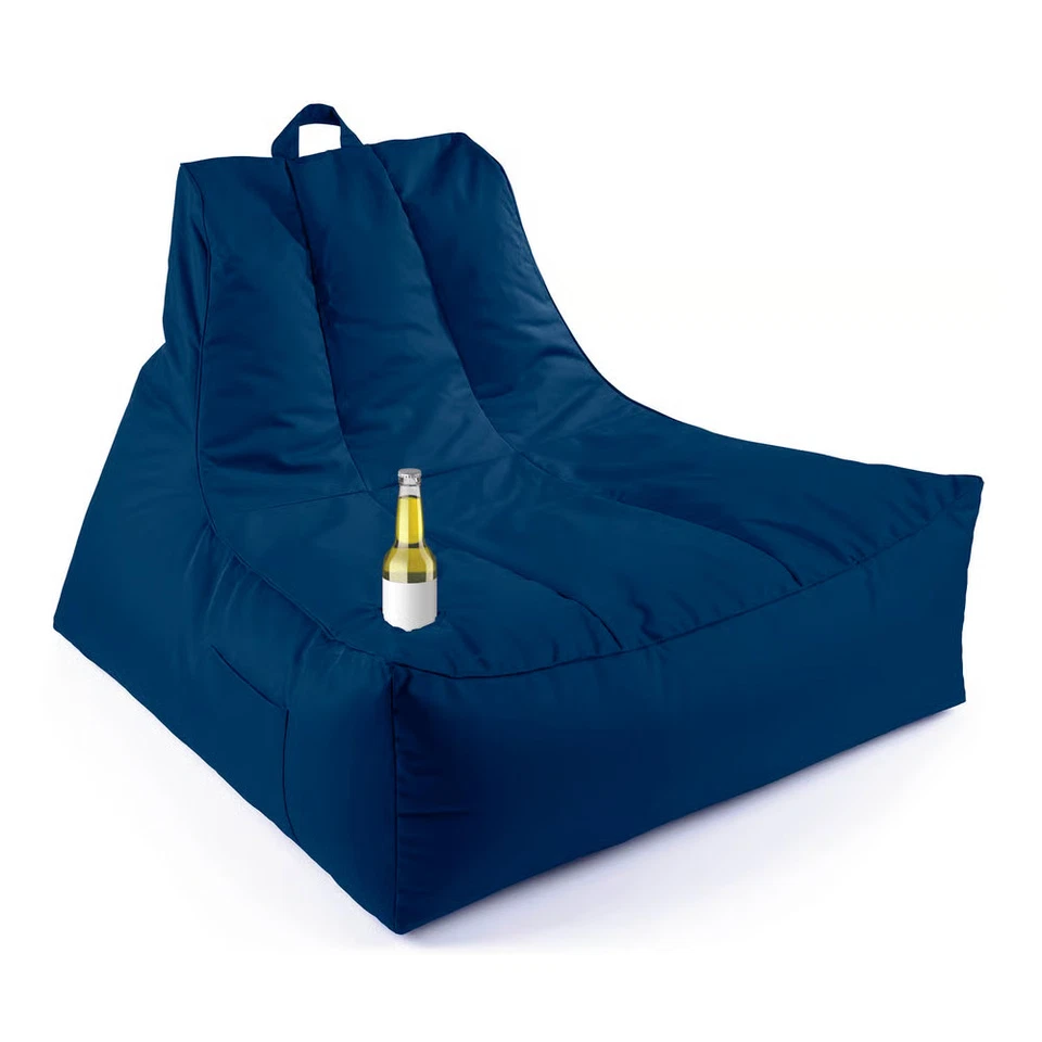 Lumaland Sitzsack Indoor Outdoor Garten Sessel Flaschenhalter XXL Beanbag 380L - Bild 1 von 1